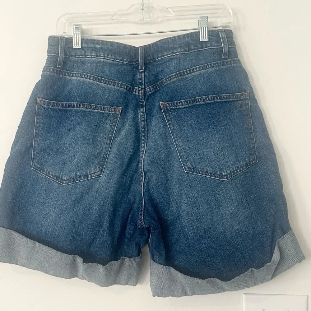 Anthropologie PILCRO Denim Cuffed Shorts 28 - Picture 3 of 5